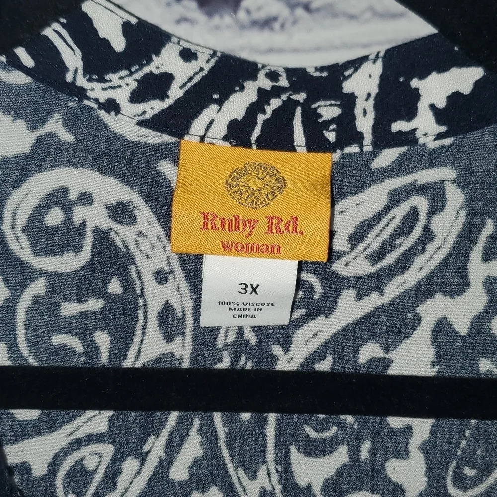 Ruby Rd 3/4 sleeve - Picture 3 of 6